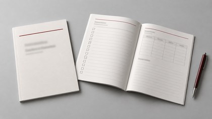The Walkaway Checklist, open to a ruled inspection page